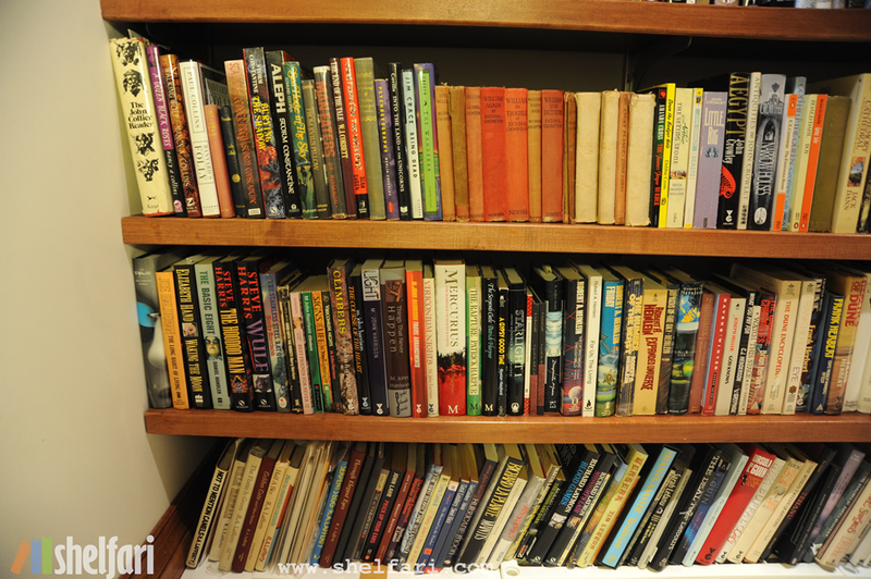 Illustration for article titled Take a Peek Inside Neil Gaiman's Library